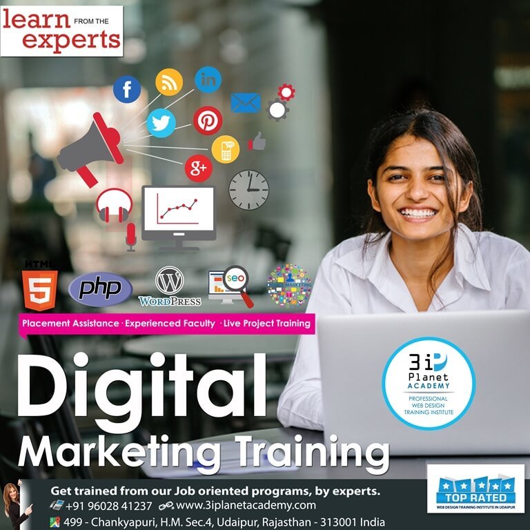 Digital Marketing Training In Udaipur Live Project Based Digital